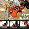 thumbnail image 6 of Electric Pruning Shears Cordless, [1.6'' Cutting Diameter] Professional Battery Powered Pruner, Garden Scissors for Tree Trimming  Cutter [SK5 Blades] [Brushless Motor] [LCD Display], 6 of 7
