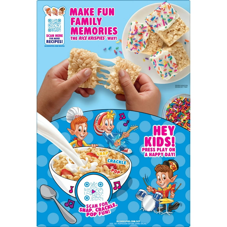 3 pack) Kellogg's Rice Krispies Original Breakfast Cereal Mega