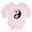 Petal Pink, variant on CafePress - Wolf Therian Ying Yang Long Sleeve Infant Bodysuit - Long Sleeve Cotton Baby Bodysuit