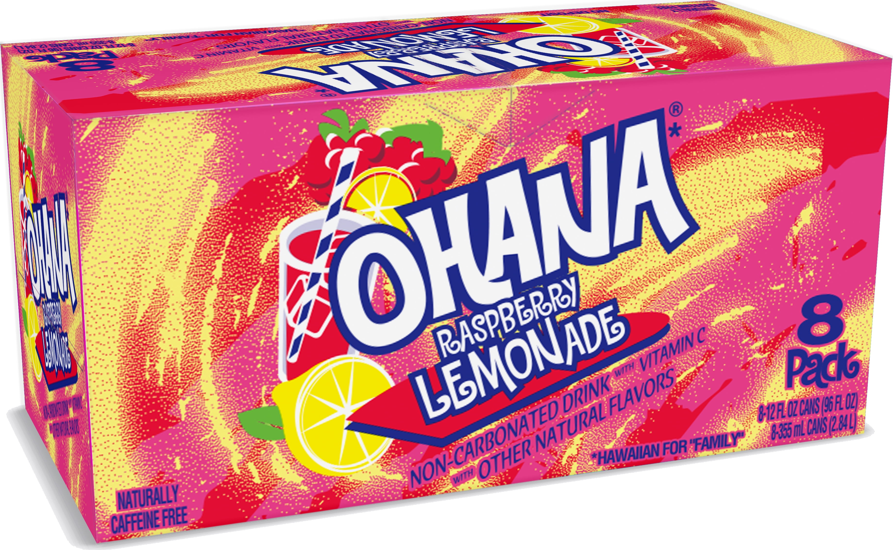 Ohana Original Punch Drinks, Non-Carbonated, Vitamin C Enriched