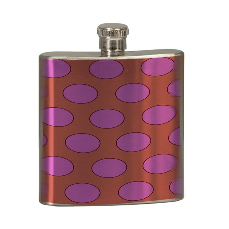 KuzmarK 6 oz. Stainless Steel Pocket Hip Liquor Flask KuzmarK 6 oz. Stainless Steel Pocket Hip Liquor Flask