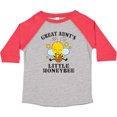 thumbnail image 3 of Inktastic Cute Bee Great Aunt's Little Honeybee with Stars Boys or Girls Toddler T-Shirt, 3 of 5