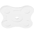 thumbnail image 2 of 40"OD x 4"ID x 14"C x 1"P Luna Architectural Grade PVC Contemporary Ceiling Medallion, 2 of 11