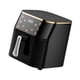 thumbnail image 2 of Freidora de aire de acero inoxidable, horno eléctrico caliente de 10 l, herramienta multifuncional de cocina, freidora de aire automática para cenas, No visualización, 2 of 9