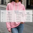 thumbnail image 3 of Enjoytime Hoodies for Women Long Sleeve Drawstring Pullover Hoodie Soft Casual Solid Fall Winter Sweatshirt, 3 of 6