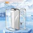 Ancove for iPhone 16 Pro Max Case , Clear Case with Screen