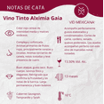 thumbnail image 2 of Vino Tinto Vid Mexicana Alximia Gaia 750 ml, 2 of 4