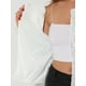 thumbnail image 5 of Chaqueta corta con parte delantera abierta y manga larga con lentejuelas brillantes para mujer Plata S, 5 of 6