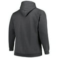 thumbnail image 3 of Men's Fanatics Heather Charcoal Carolina Panthers Big & Tall Pullover Hoodie, 3 of 3