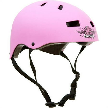 Airwalk Bike and Skateboard Helmet, Pink, Medium
