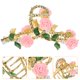 thumbnail image 1 of NUOLUX Accesorio Para Mujer En Rosa Con Sujeción Fuerte Para Largo Y Fino, 1 of 6