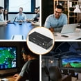 thumbnail image 5 of DP KVM USB Switch 2x1 Control 2 Computers with 1 Set of Keyboard and Mouse, Supports 7680*4320@60Hz, 5 of 9