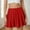Red-e, variant on TIANZEN Stretch Flare Skater Mini Skirt With Polka Pattern Versatile Everyday Casual Wear Comfortable Elastic Waistband Poodle Skirts for Women 50s Mobile Home Skirting