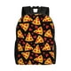 thumbnail image 1 of Disketp Cartoon Pizza Mochila Unisex de Apertura Lateral Completa, Mochila para Laptop para Escuela, Trabajo y Viajes, 1 of 8