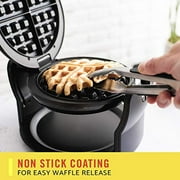 BELLA 13591 Classic Rotating Belgian Waffle Maker, Pro Black