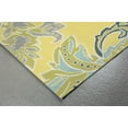 thumbnail image 3 of Liora Manne Ravella Ornamental Leaf Bdr Yellow Runner Rug 24" x 8', 3 of 4