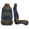 thumbnail image 3 of Sikiie Elegant Dog Mandala Art Car Seat Protector 2 Pack Car Seat Cushion Mat, Car Seat Covers for SUV, Truck, Van, 3 of 7