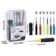 thumbnail image 3 of Set mini destornilladores de precisión para reparación electrónica | Kit pequeño para computadoras, relojes, joyas, laptops | Mango antideslizante, tapa giratoria | Caja de almacenamiento portátil, 3 of 9