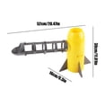 Automatic Baseball Pitching Machine for Kids – 360° Adjustable, Soft ...