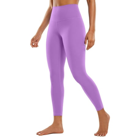 Plus Size Yoga Pants Daily Swim Pants No Pockets Running Yoga Beach Outdoors Sports Bottoms Woman Leggings Purple S