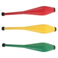 thumbnail image 2 of HONMEET 3-Pack Assorted Color Plastic Juggling for Training, Practice, and Stage, 2 of 7