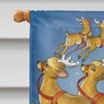 thumbnail image 3 of Carolines Treasures APH4570CHF Christmas Santa Taking Off Flag Canvas House Size, 3 of 4