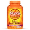 Metamucil Psyllium Fiber Capsules, 300 Count, Daily Digestive Health Supplement