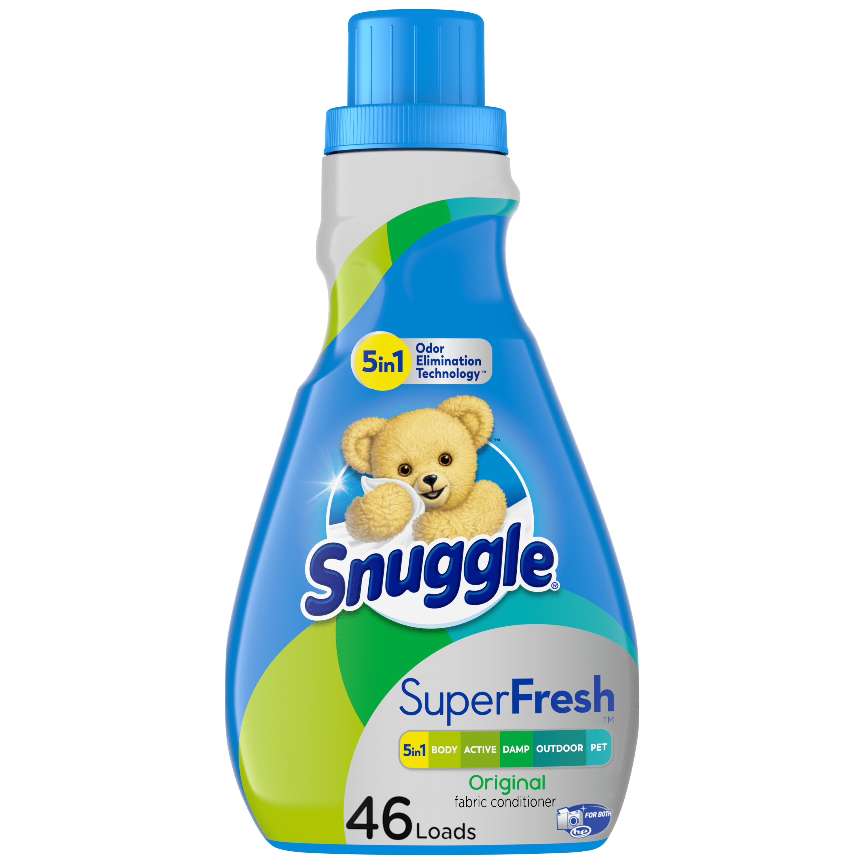 Snuggle Plus Super Fresh Liquid Fabric Softener with Odor Eliminating  Technology, Original, 48.6 Fluid Ounces, 46 Loads - Walmart.com