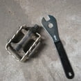 thumbnail image 3 of Bike Wrench for 15mm Standard Pedal Wrench - Stainless Steel with Handle Cycling Cone Spanner Bikes Maintain, 3 of 9