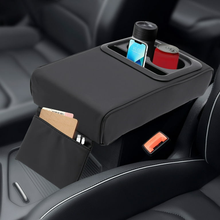 Universal Car Armrest Cushion Pad Center Console Storage Box
