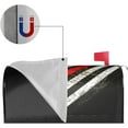 thumbnail image 2 of USA Thin Red Line Firefighter Axe Pattern Magnetic Mailbox Cover Waterproof MailWraps Letter Box Cover for Garden Yard Outdoor Decor Standard Size - 21 x 18 in, 2 of 5