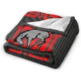 thumbnail image 2 of Muhlenberg College Logo Fleece Blanket, Very Soft Microfiber Flannel Blanket for Couch Warm and Cozy for All Seasons, 2 of 6