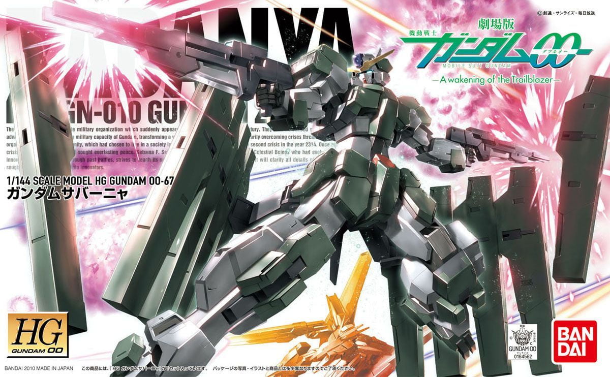 Bandai Hg Gundam Zabanya 1/144 Plastic Model Kit