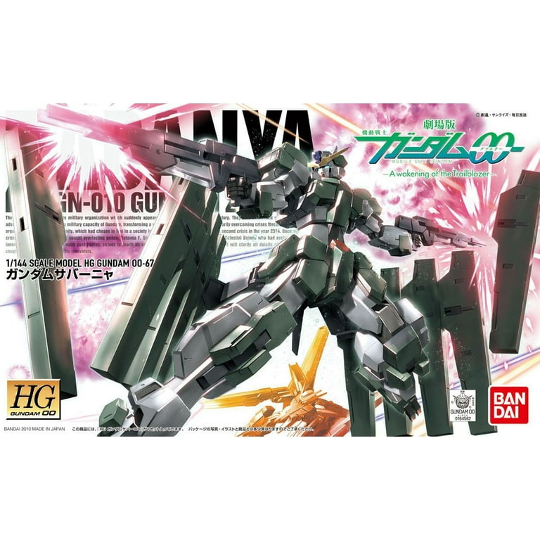 Bandai Hg Gundam Zabanya 1/144 Plastic Model Kit - Walmart.com
