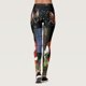 thumbnail image 5 of Gibobby Pantalones estampados de Navidad personalizados para mujer, mallas ajustadas personalizadas para mallas para correr, mallas navideñas de muñeco de nieve para fiesta (Rojo, L), 5 of 5