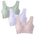thumbnail image 1 of Comfortable And Elastic Women's Sports Bra With Bra Daily Bra 3PC, 1 of 9