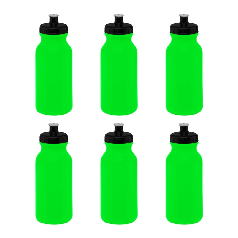 Custom 20 oz Water Bottle with Push Caps