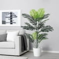 thumbnail image 7 of Large Artificial Palm Tree with Pot, Lifelike Tropical Plant for Indoor and Outdoor Living Room Decor, Perfect for Home, Office, and Housewarming Gift, 7 of 7