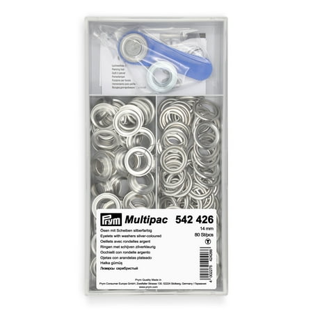 UPC: 0089516585188 | Prym 14 Mm Eyelets With Washers Refill  80 Pc