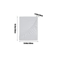 thumbnail image 3 of SSZMDLB Fitted Sheet Double Bed, Non-Slip Mattress Cover All-Inclusive Protection, Soft Polyester Bedding for Sleeping Naked, Elastic Deep Pocket 30cm, Solid Color Bed Sheet, 3 of 6