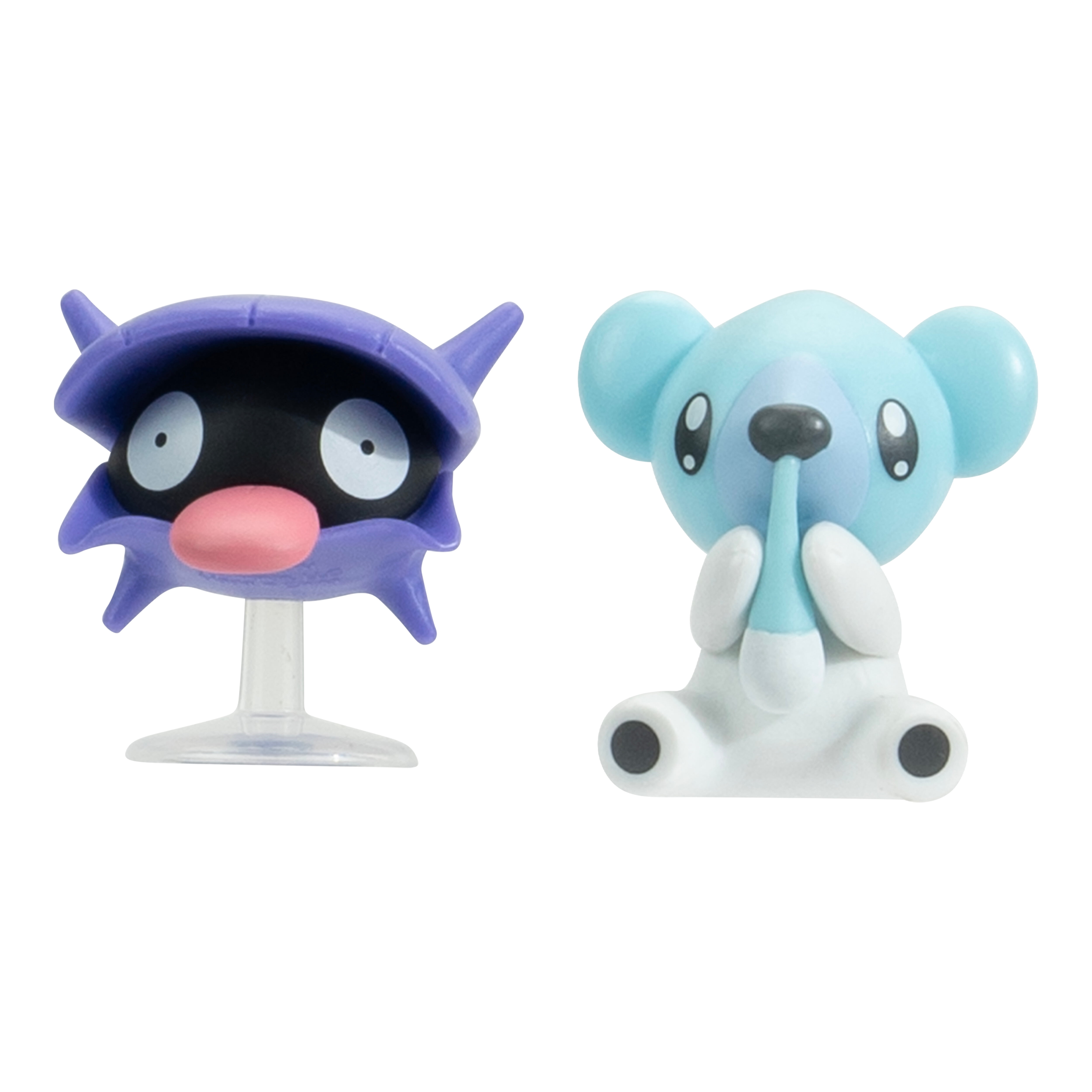 Pokemon Snowy Glacier Environment - 6 inch Multi-Level Display Set with Two 2 inch Battle Figures