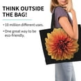 thumbnail image 2 of Rocae Orange Dalia for Big Capacity Shoulder Bag with Pockets,Tote Bag for Women Handbag, 2 of 8