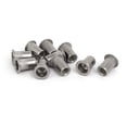 thumbnail image 5 of Unique Bargains M8x18mm 304 Stainless Steel Flange Head Blind Rivet Nut Insert 10Pcs, 5 of 5