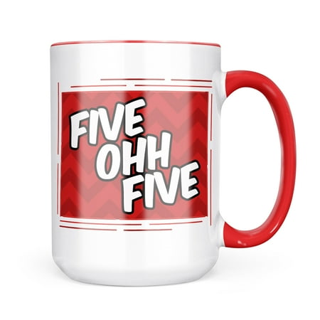 

Neonblond 505 Albuquerque NM red Mug gift for Coffee Tea lovers