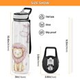 thumbnail image 3 of Sports Water Bottle 1000ML Tritan Food Grade Clear Water Bottle Fitness Outdoor Sports Bike Super Cute Cartoon Animals, 3 of 7