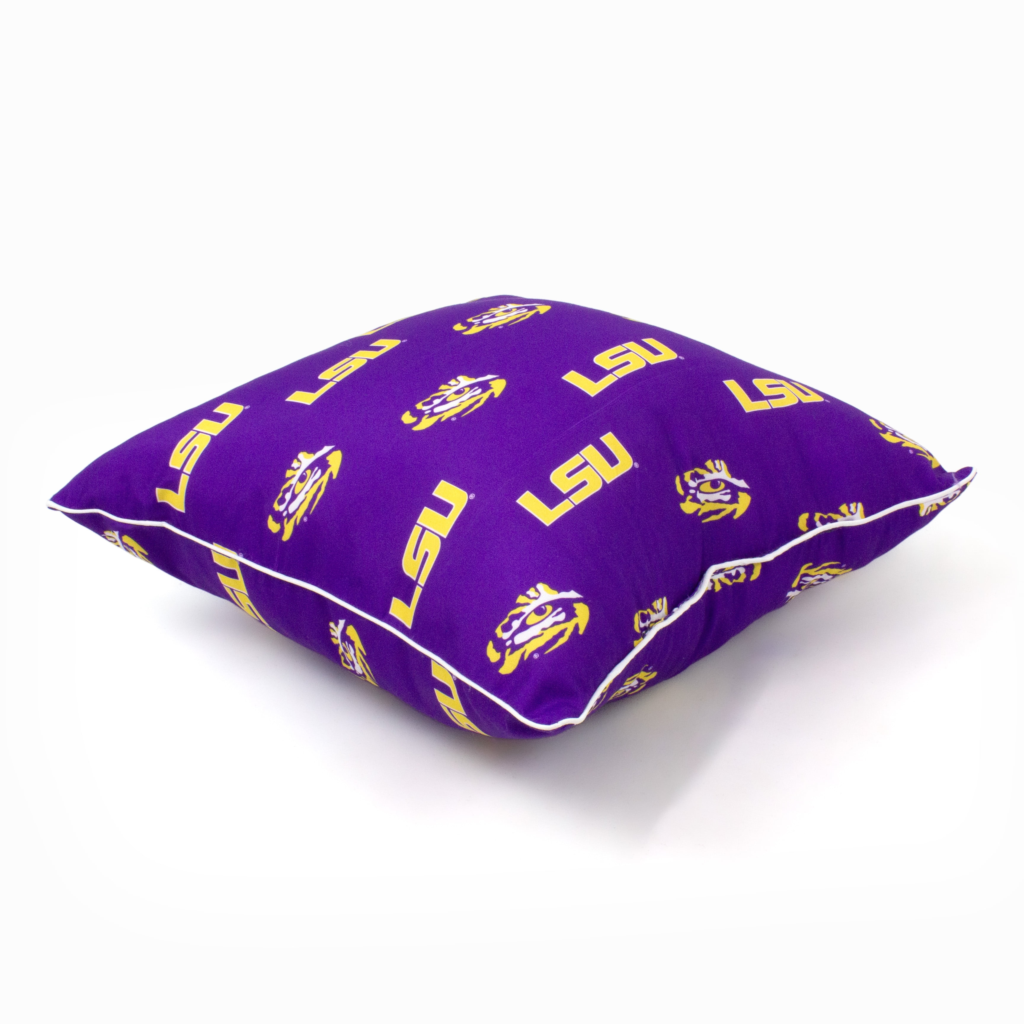 LSU Tigers 16" x 16" Decorative Pillow - (Includes 2 Decorative Pillows)