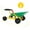 Green, variant on CIPACHO 8 Inch Heavy Duty Kids Ride-on Sand Dumper with 4 Wheels, Pretend Play Outdoor Toys, Red