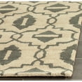 thumbnail image 4 of SAFAVIEH Chatham Jason Geometric Wool Area Rug, Beige/Grey, 2' x 3', 4 of 4