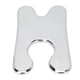 thumbnail image 4 of Tabla Gua Sha de acero inoxidable, herramienta de raspado Gua Sha con bolsa de almacenamiento para piernas, tobillos, masaje de espalda y cuello, 4 of 8