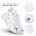 thumbnail image 3 of Cyclamen Walking Shoes for Men Woman Lightweight Tennis Fashion Elastic Sports Shoes Cushion Basketball Shoes, 3 of 7